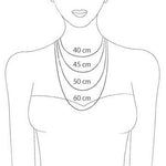 Load image into Gallery viewer, Medium Disc + Small Disc Necklace
